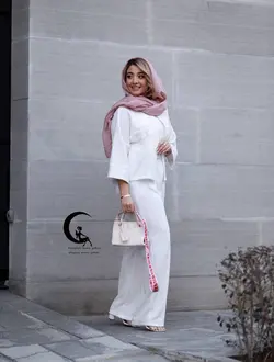 مانتو سه تیکه دانتل mah1460