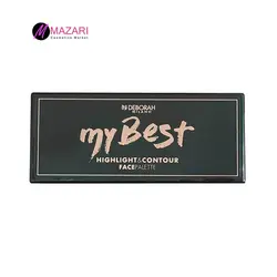 پالت برنزر، رژگونه و هایلایتر my Best دبورا