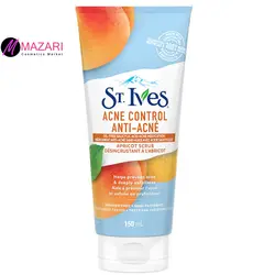 اسکراب لایه بردار پوست اس تی.ایوز مدل زردآلو حجم 150 میلی لیتر