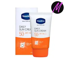 کرم ضد آفتاب spf 50 باخاصیت آبرسانی حجم 50 میل وازلین