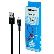 کابل شارژ و دیتا میکرو یو اس بی کینگ استار مدل K103a طول 1.1 متر