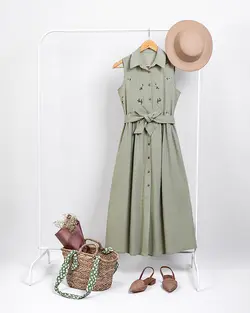 پیراهن بلند شیک 905023 - فروشگاه ملی