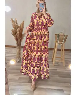 پیراهن بلند شیک ۴۹۲۷ - فروشگاه ملی