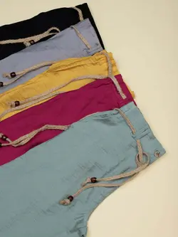 شلوار بابوس کمربند کنفی