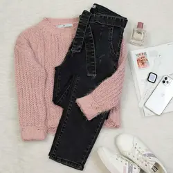 شلوار مام فیت کمربند دار - فروشگاه ملی