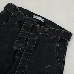 شلوار مام فیت کمربند دار - فروشگاه ملی