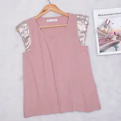 تاپ راحتی آستین پولک 9614