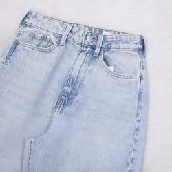شلوار مام استایل جین وارداتی 95036