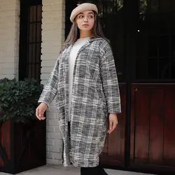 کت پاییزه چهارخونه بلند - فروشگاه ملی