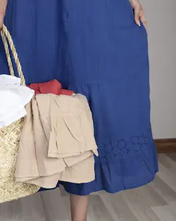 پیراهن بلند نخی 102478