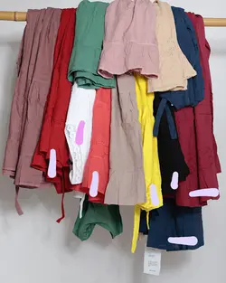 پیراهن بلند نخی 102478