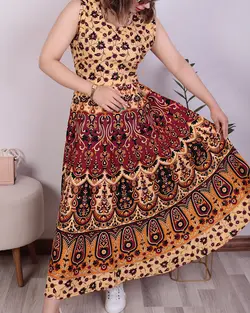 پیراهن زنانه نخی 33510