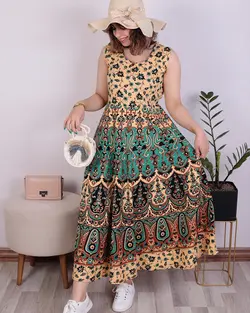 پیراهن زنانه نخی 33510