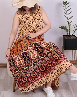 پیراهن زنانه نخی 33510