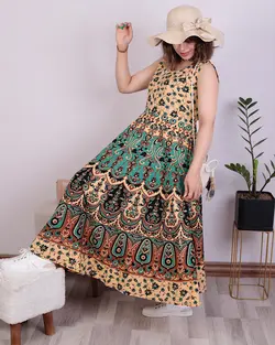 پیراهن زنانه نخی 33510