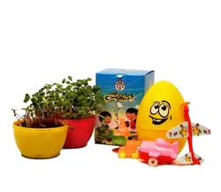 دونه شانسی / تخم مرغ شانسی کاشتنی🥳🥰 - مریان | اسباب بازی آموزشی | باغبانی کودک و نوجوان