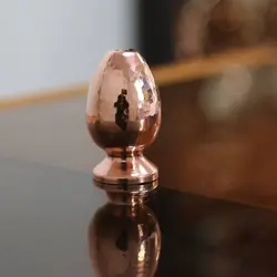 نمکدان تخم مرغ چکشی مسی | فروشگاه اینترنتی مس ناب زنجان