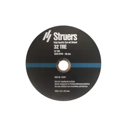 تیغه کاتر Struers سایز 32×1.5×250