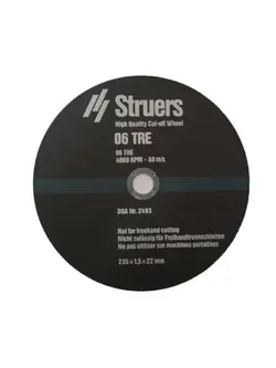 تیغه کاتر Struers قطر 235mm