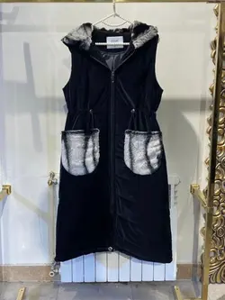 پافر شمعی بلند کلاه خز کد 486