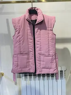 پافر کوتاه کمر دار بدون کلاه کد 489