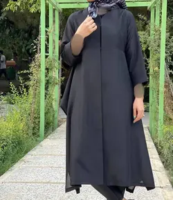 مانتو کرپ نازلی کد 566