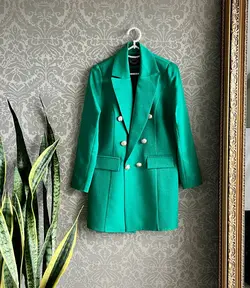 مانتو کتی کتون لمه دکمه طلایی کد 586