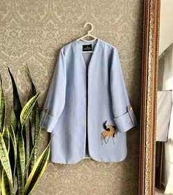 مانتو کتی کتون لمه طرح اسب کد 581