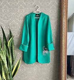 مانتو کتی کتون لمه طرح اسب کد 581