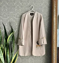 مانتو کتی کتون لمه طرح اسب کد 581