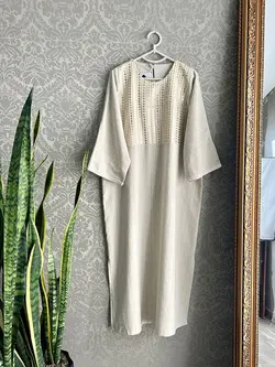 مانتو جلو بسته لنین نچرال کد:600