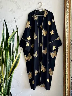 مانتو ابرو بادی گلدوزی شده کد 605