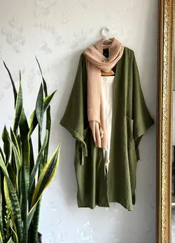 مانتو کرپ نخ چروک کد 666