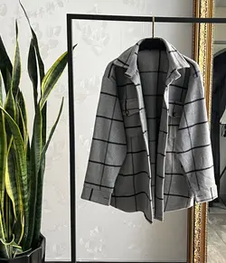 شکت پشمی چهارخونه کد 811