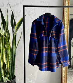 شکت پشمی چهارخونه کد 811