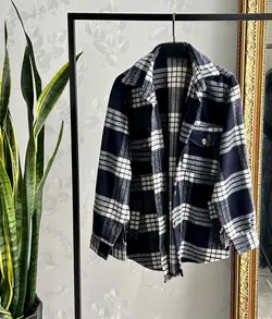 شکت پشمی چهارخونه کد 811