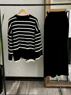 ست بافت بلوز شلوار کد 813