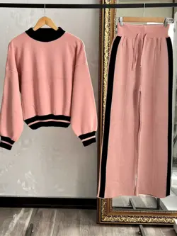 ست بافت بلوز شلوار کد 832