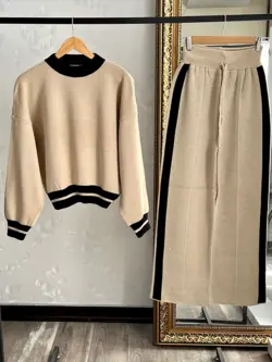 ست بافت بلوز شلوار کد 832