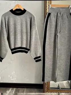 ست بافت بلوز شلوار کد 832