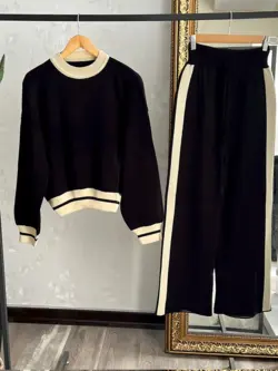 ست بافت بلوز شلوار کد 832