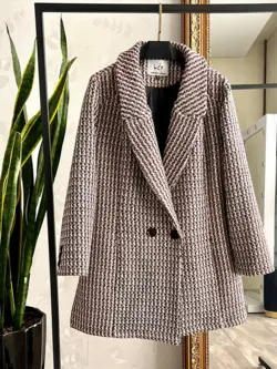 کت شانل آستردار دو دکمه کد 888