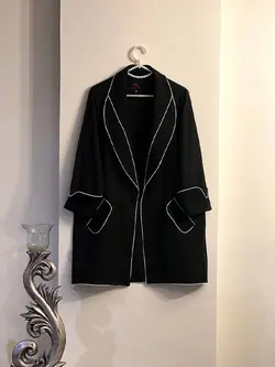 مانتو کتی مغزی دوزی ریوا 285