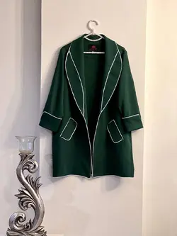 مانتو کتی مغزی دوزی ریوا 285