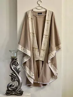 مانتو کرسپوترکیبی سوزن دوزی کد273