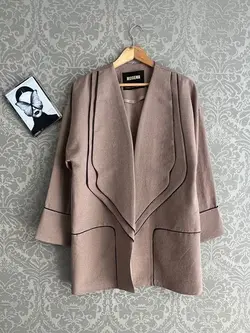 مانتو ژاکارد مغزی دوزی شده کد 207