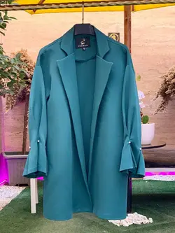 مانتو آستین مرواریدی کد 201
