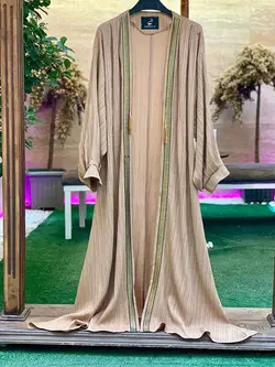 مانتو با نوارطلایی کد 203