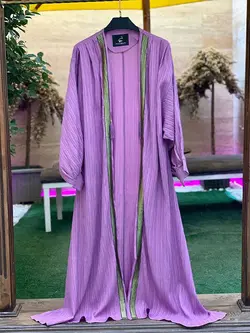 مانتو با نوارطلایی کد 203