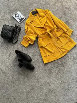 مانتو مخمل کبریتی کد 101